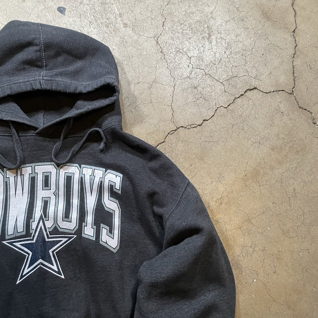 Dallas Cowboys Logo Grey Hoodie XL NFL