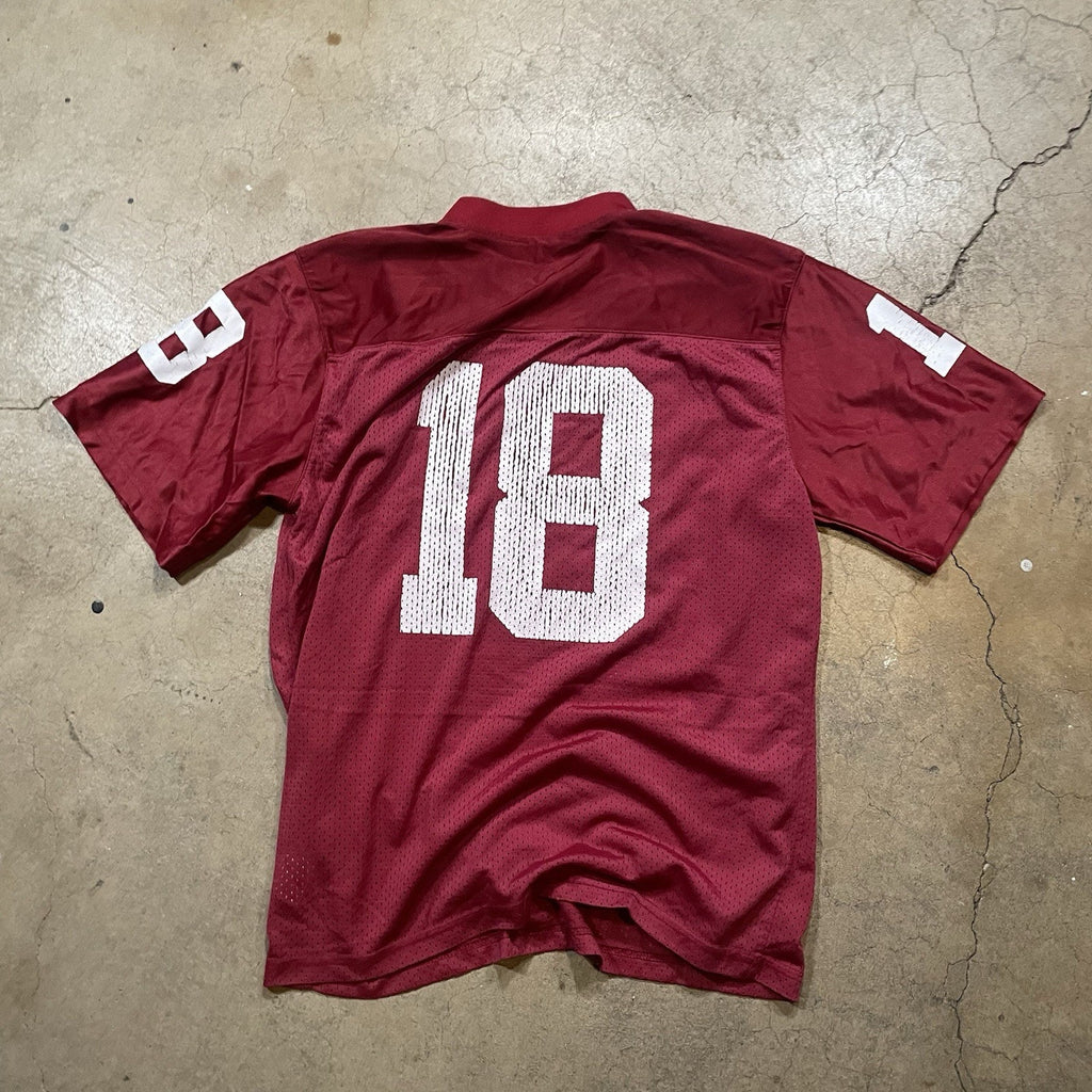 Vintage Nike Oklahoma Sooners Football Jersey #18 Mens M Red Jason White