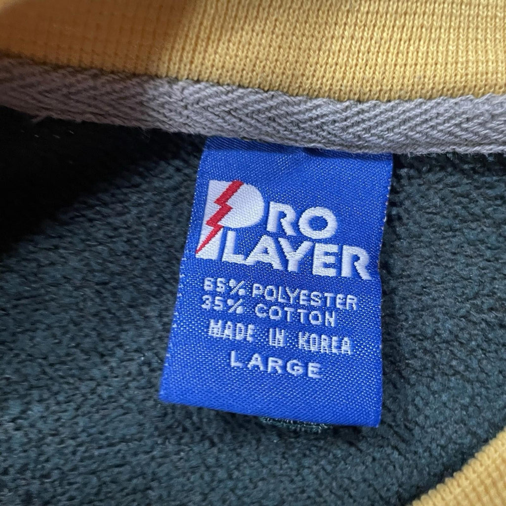 Vintage Green Bay Packers Sweatshirt Large Green Crewneck