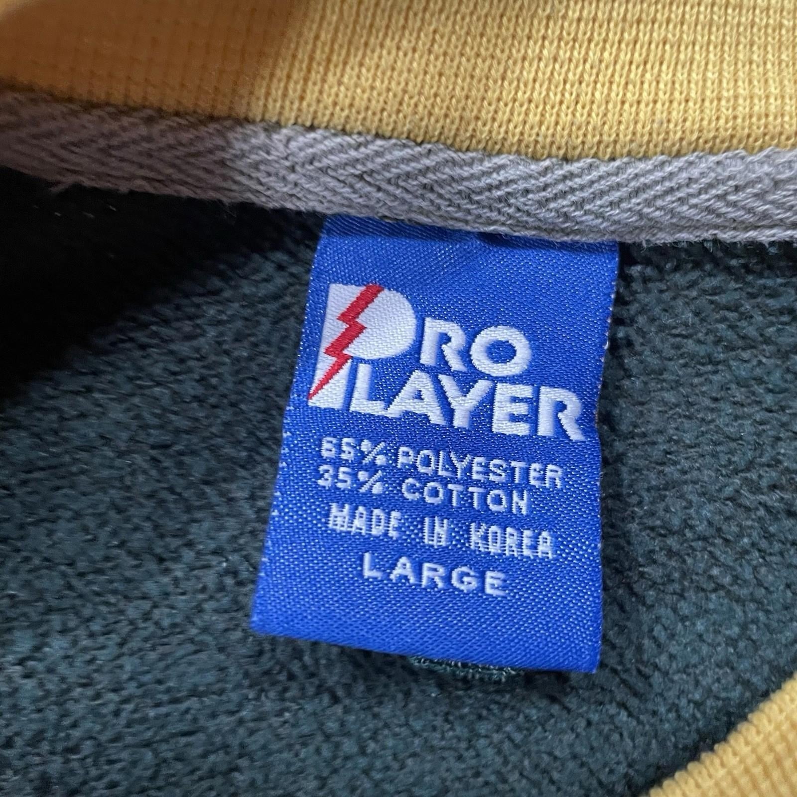 Vintage Green Bay Packers Sweatshirt Large Green Crewneck