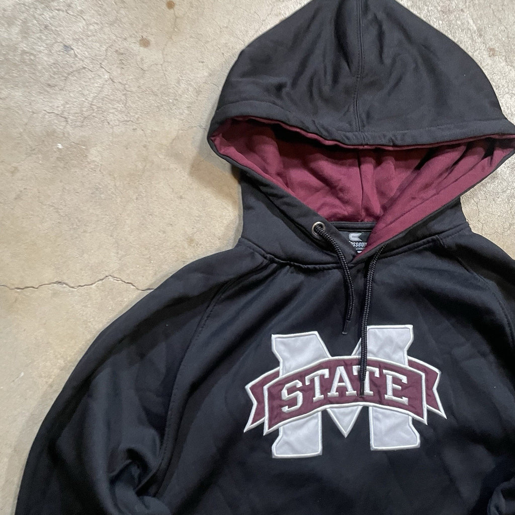 Mississippi State Bulldogs Gray Colosseum Hoodie Pullover Size Adult L