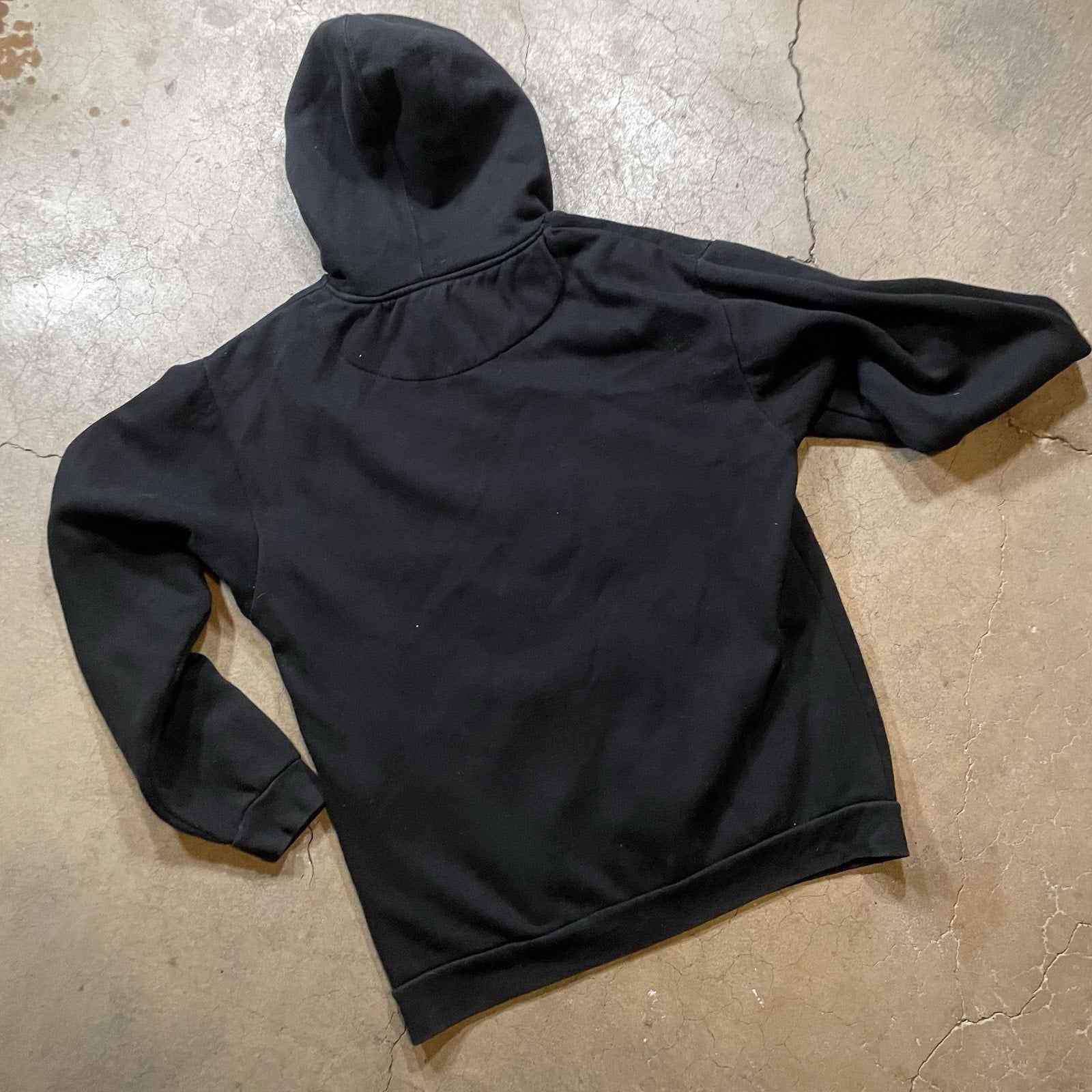 Realtree Hoodie Mens Large Black Antlers Camo American Flag Sweatshirt Hunting