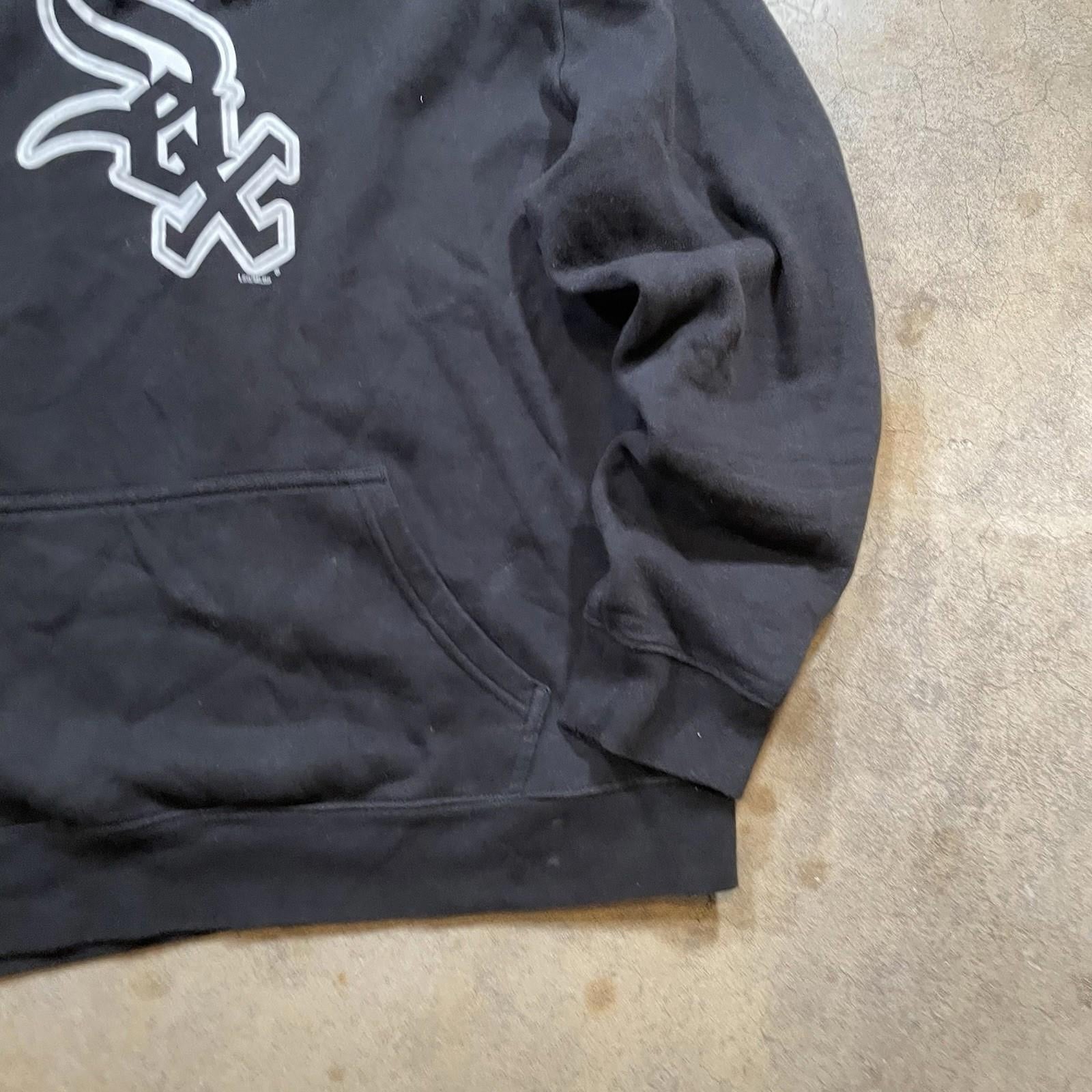 Chicago White Sox Nike Center check Hoodie Mens XL Pullover