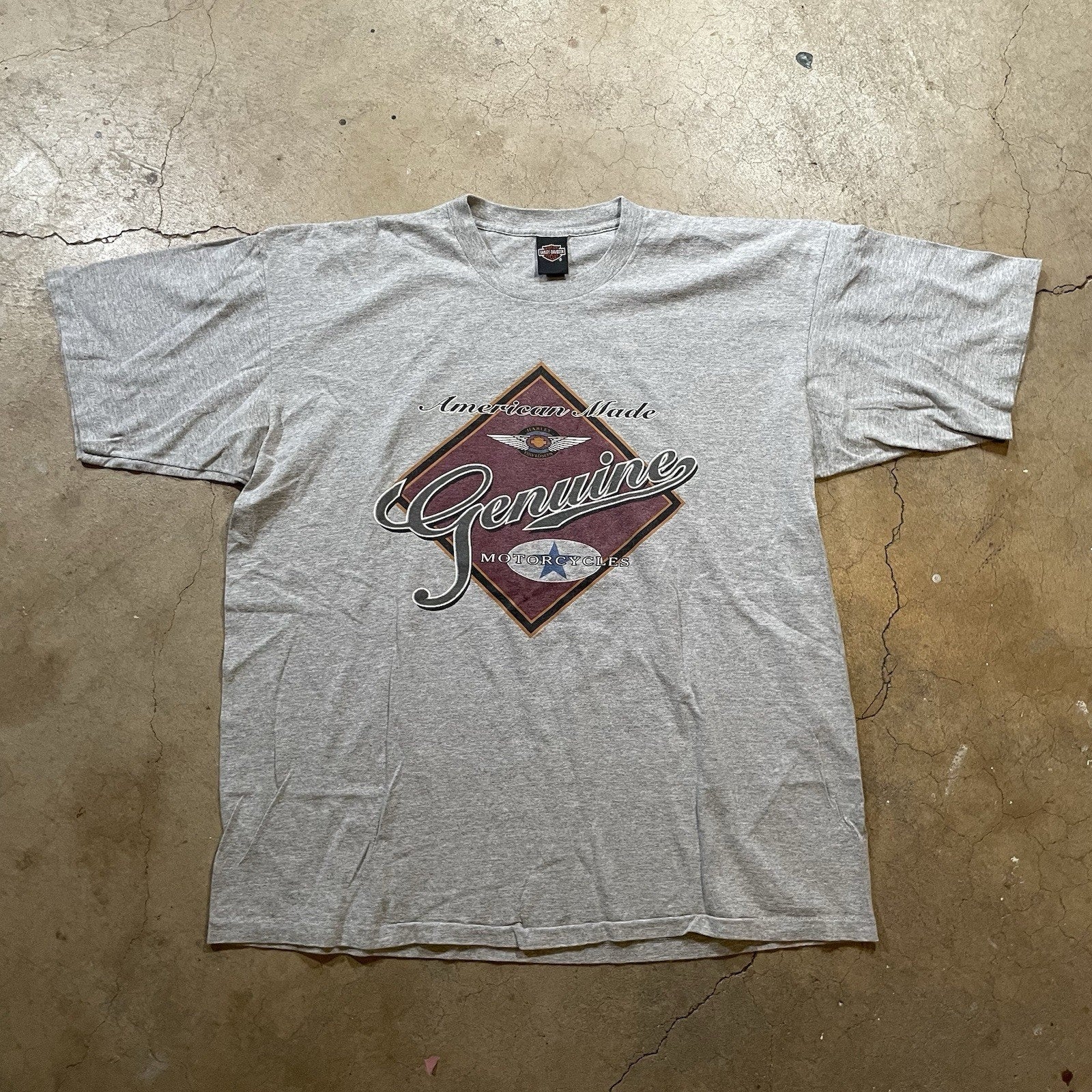 Vintage Harley Davidson Motorcycles T Shirt Size 2XL Ohio