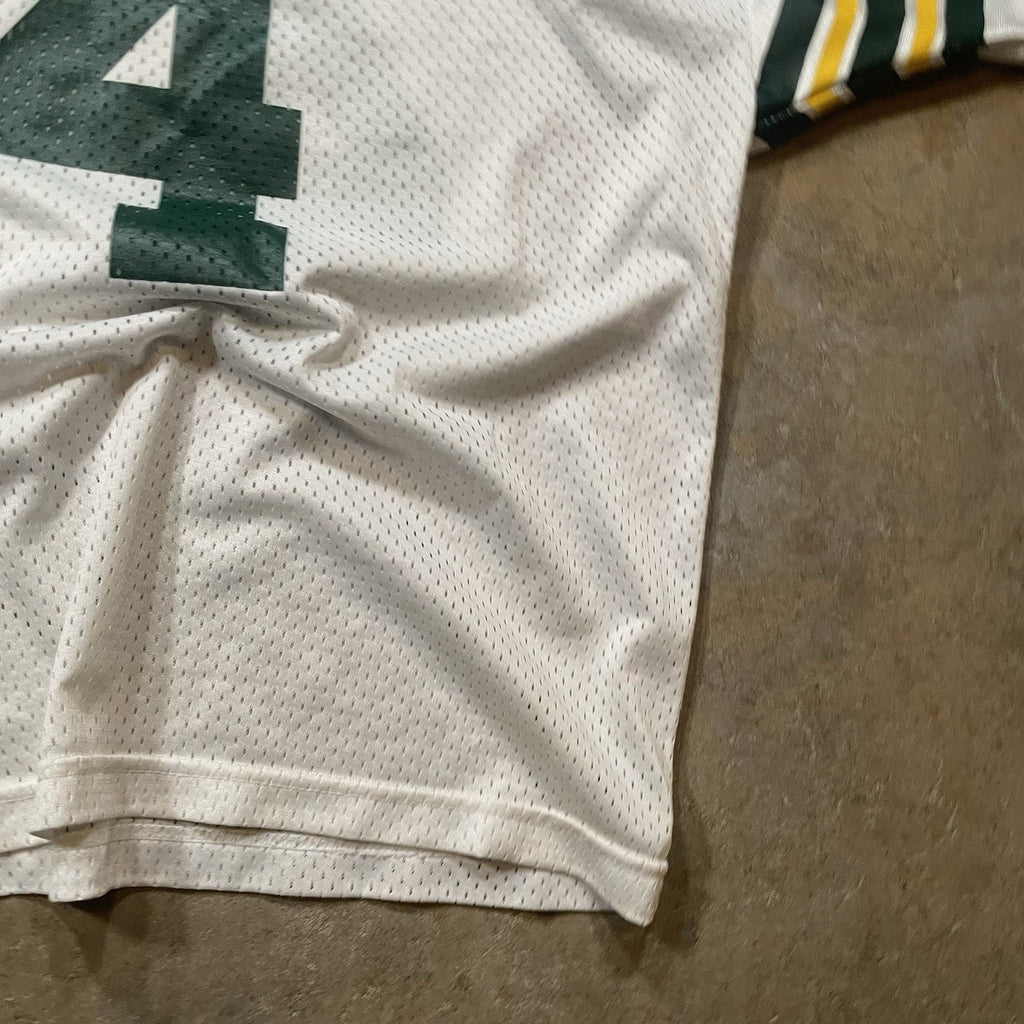 Vintage Champion Brett Favre Jersey Youth L NFL 90s Green Bay Packers USA