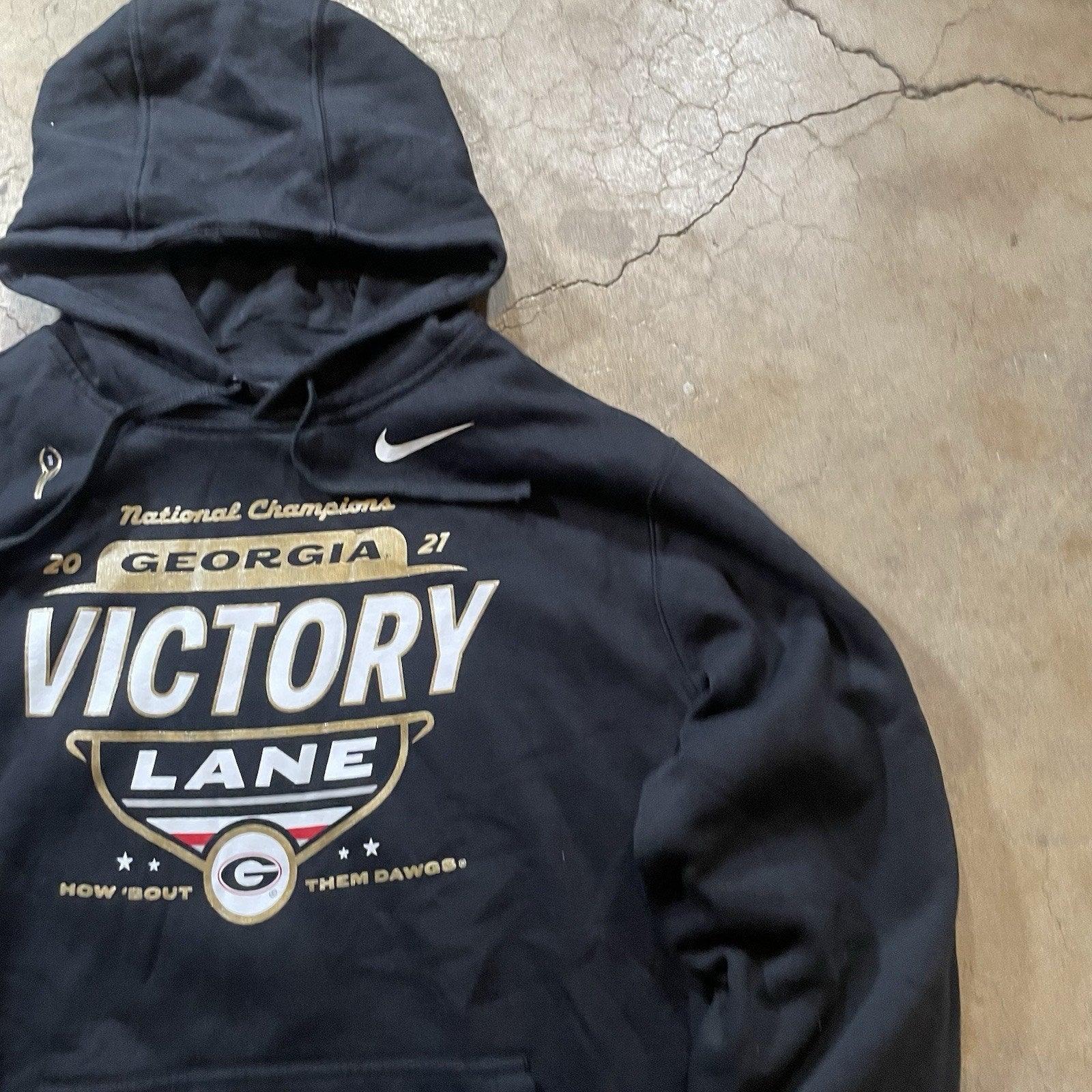 Georgia Bulldogs Hoodie Mens XXL NCAA Football 2021 Champion