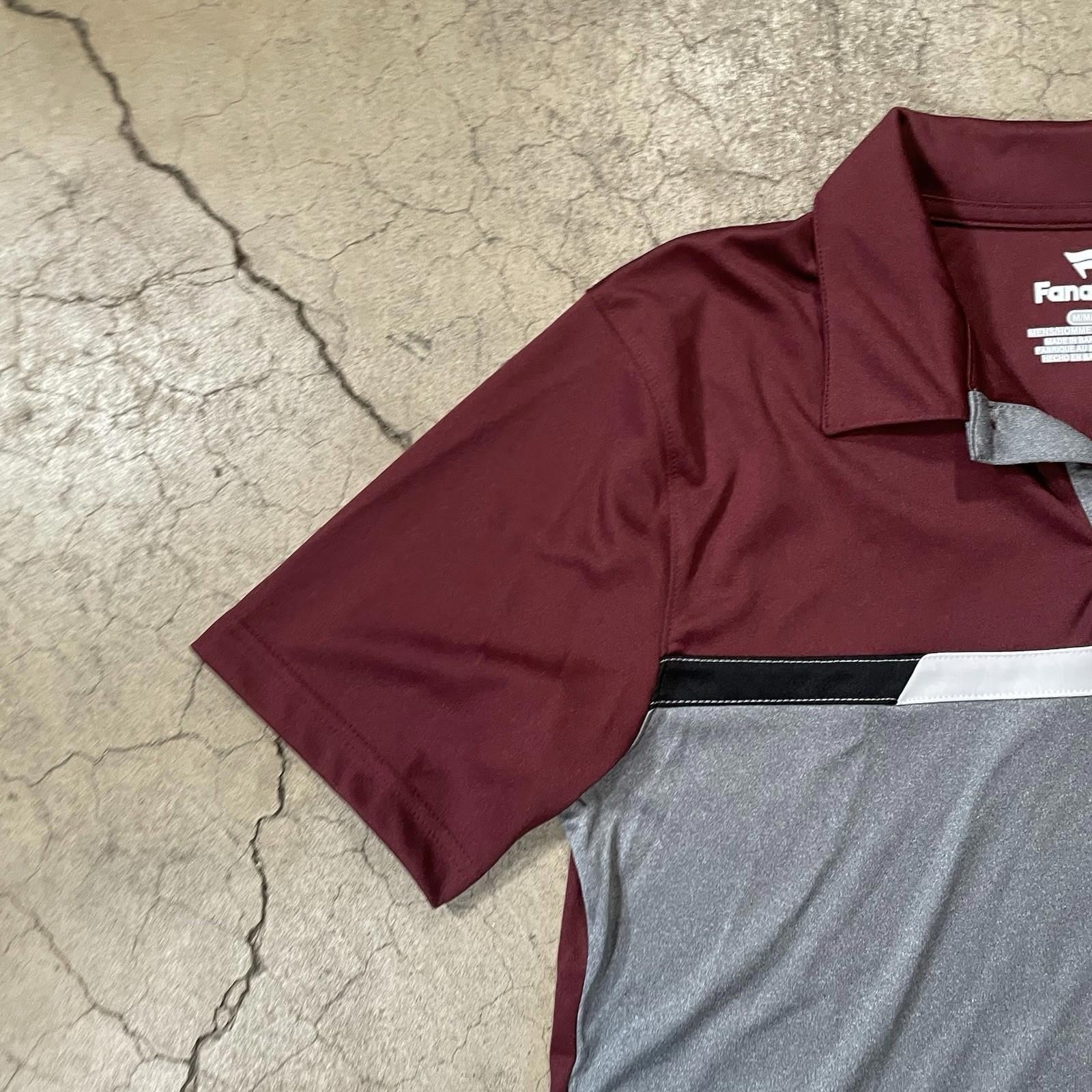 Mens Maroon Fanatics Texas A&M Aggies Polo Shirt- Size M