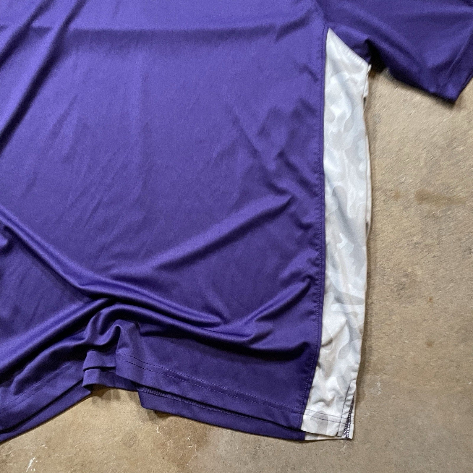 TCU Horned Frogs Colosseum Polo Men's Purple Used L