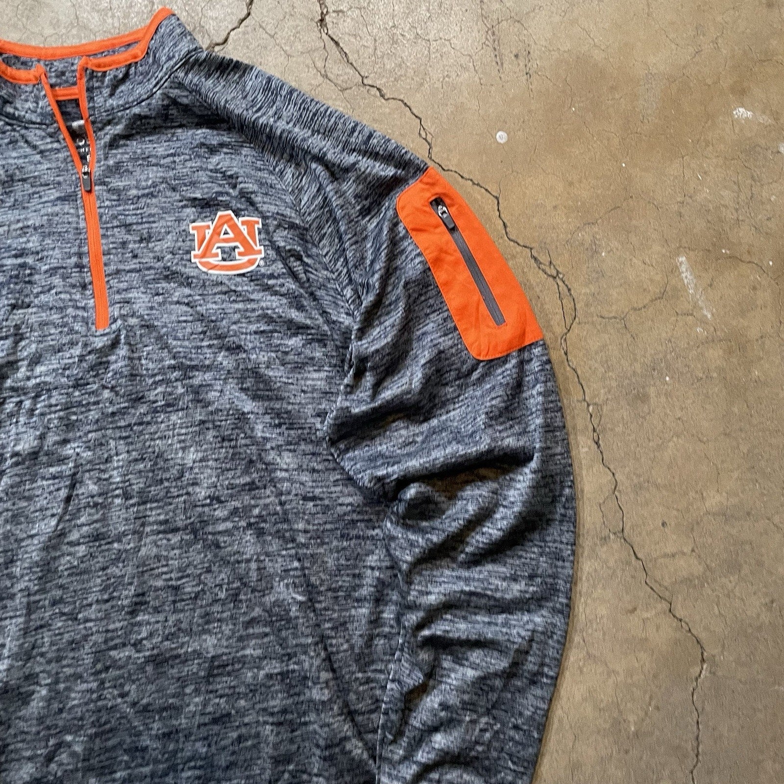 Auburn Tigers Navy Jacket Zip Up Mens S SEC Team NCAA Windbreaker