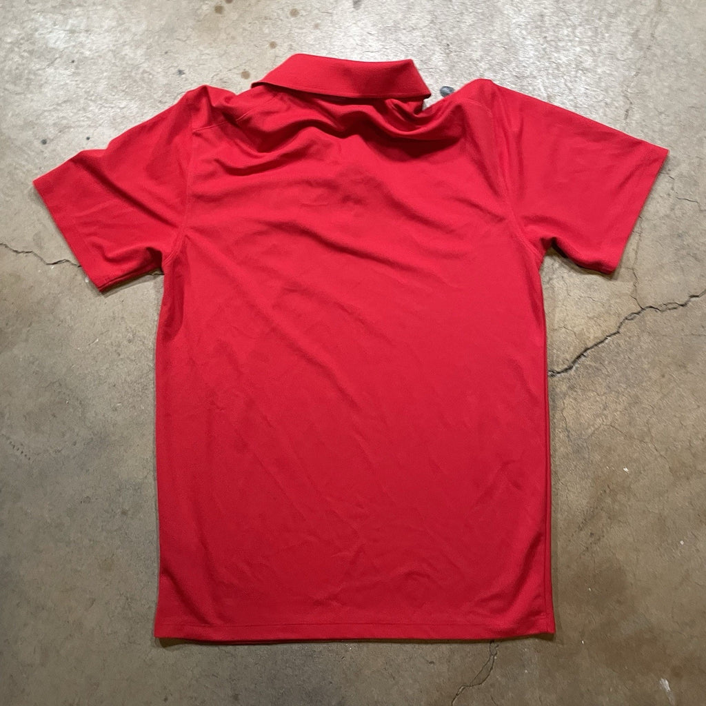 Boston Redsox Shirt Mens S MLB Baseball Polo Nike Dri-fit red