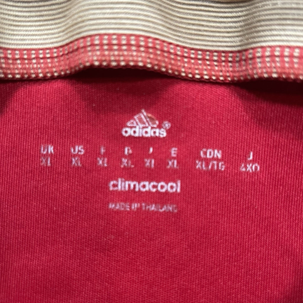 Spain National Team 2014/15 Adidas Home Soccer Jersey XL