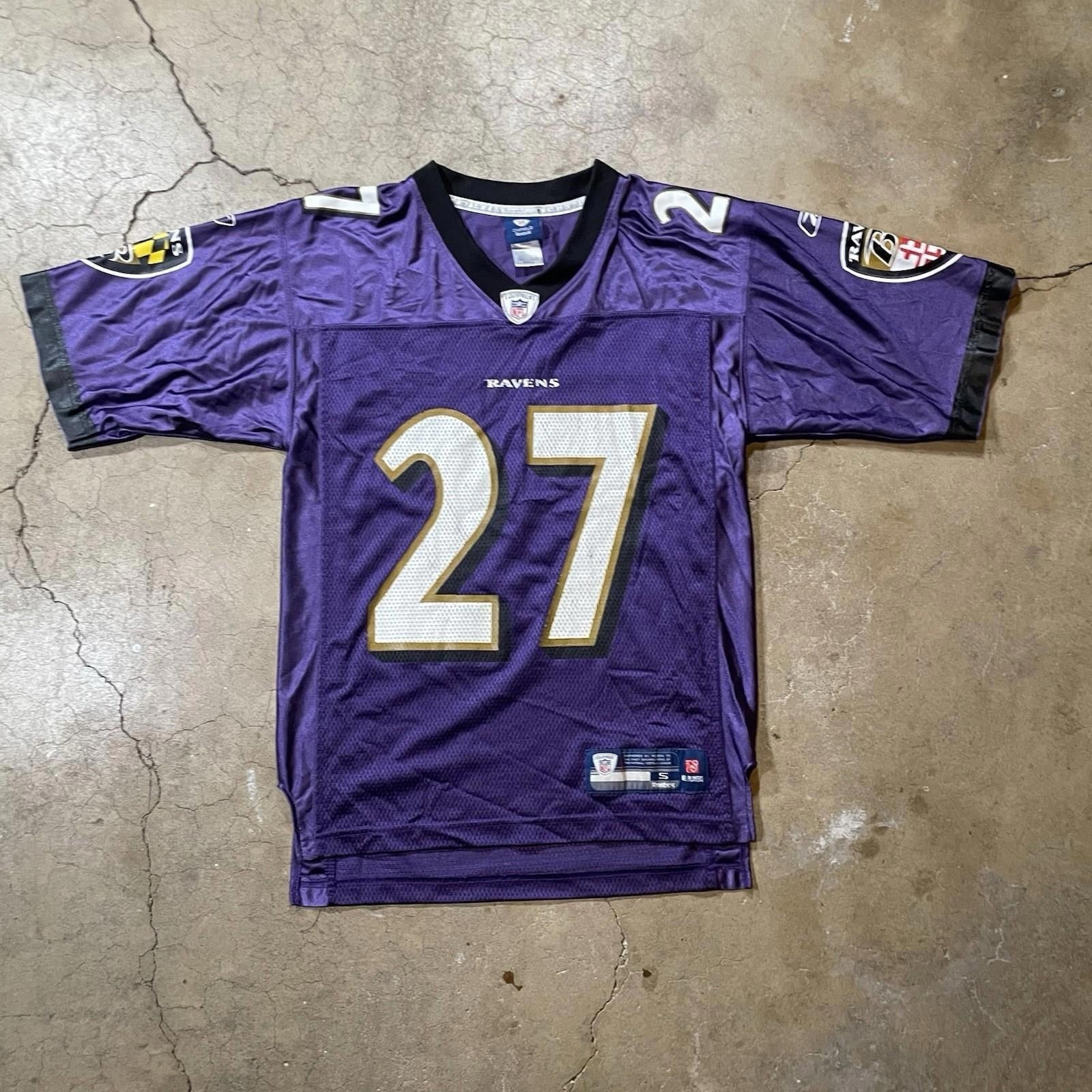 Baltimore Ravens Ray Rice #27 Reebok On Field Jersey Small
