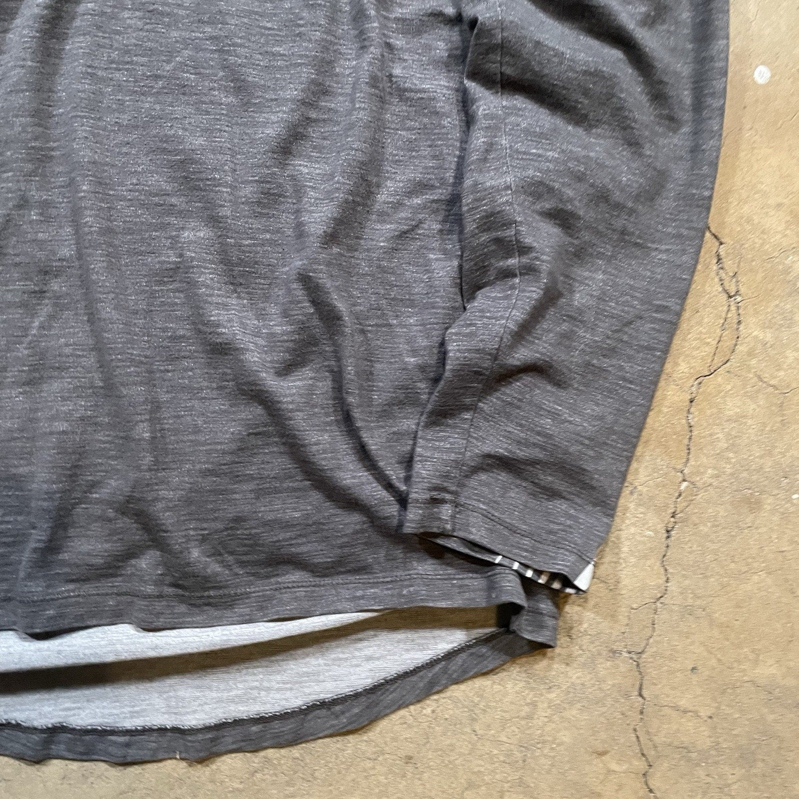 Dallas Cowboys Hoodie Mens Medium Nike Gray Shirt Dri-fit Stretch NFL Training