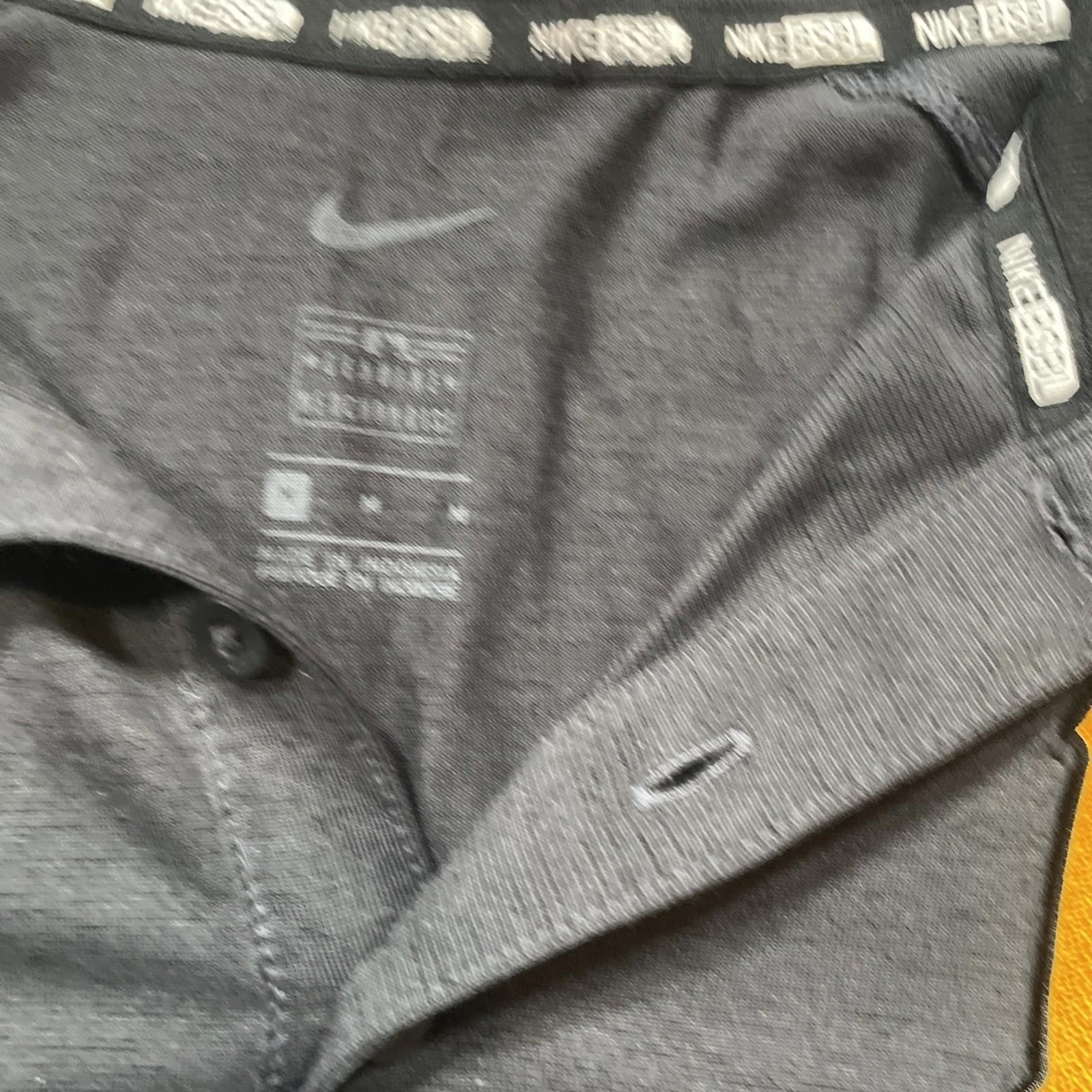 Nike Baseball Pittsburgh Pirates Polo M Dri Fit Black