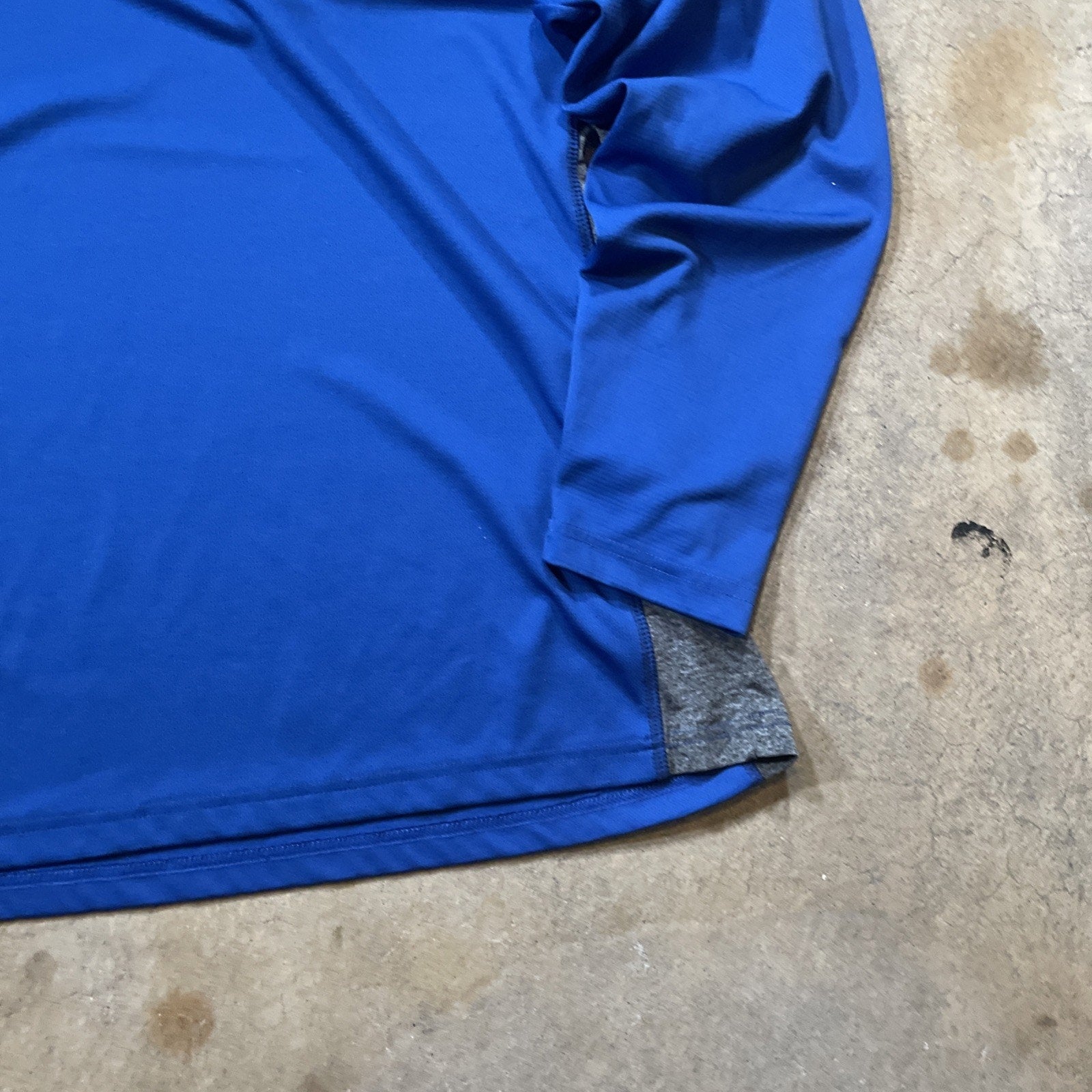 Fanatics Dallas Mavericks Men’s Blue Quarter Zip Pullover Shirt Size - XL