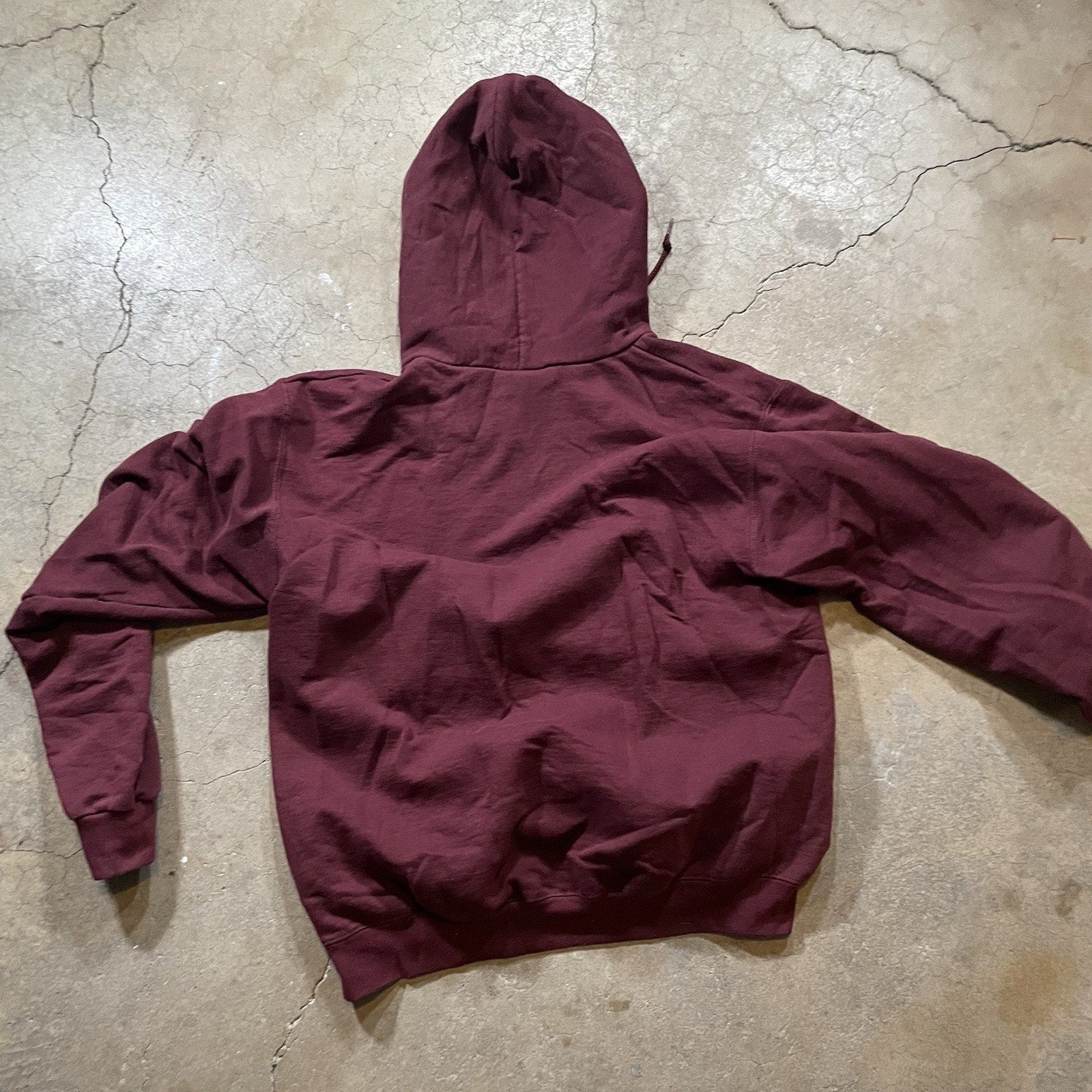 ASU Hoodie Men’s M Champion Maroon Pullover Sweatshirt