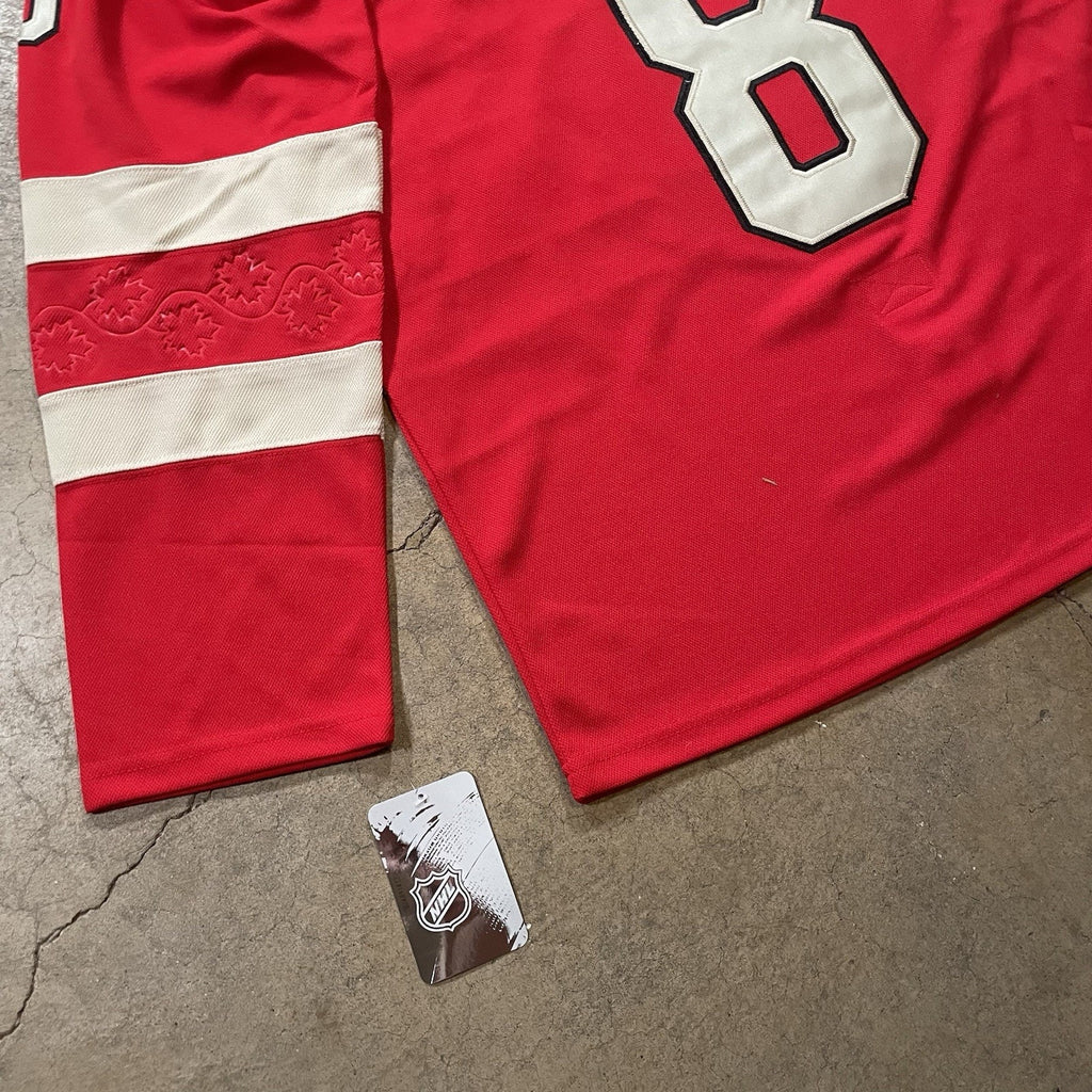 Cale Makar Team Canada 4 Nations Fanatics Jersey Red 2025 - Size Medium (52)