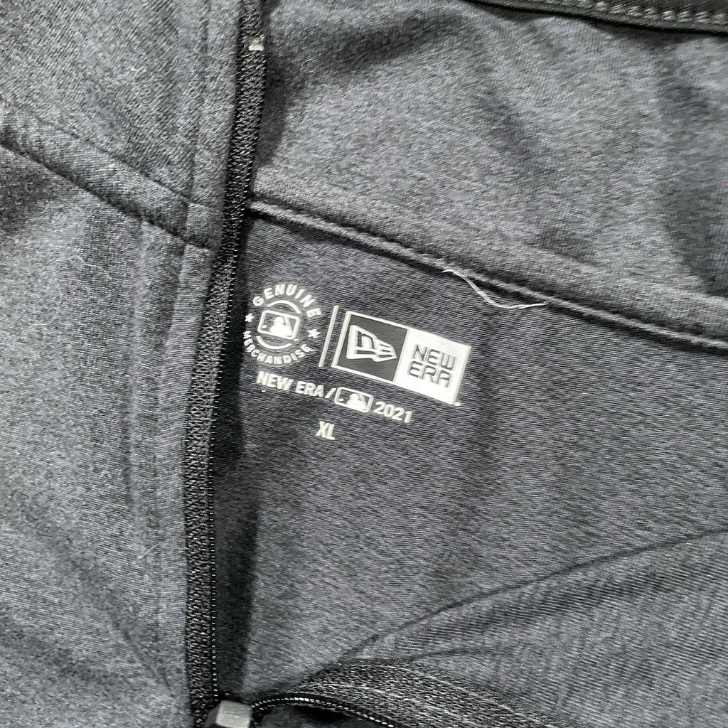 Pittsburgh Pirates Mens XL Black 1/4 Quarter Zip Logo MLB