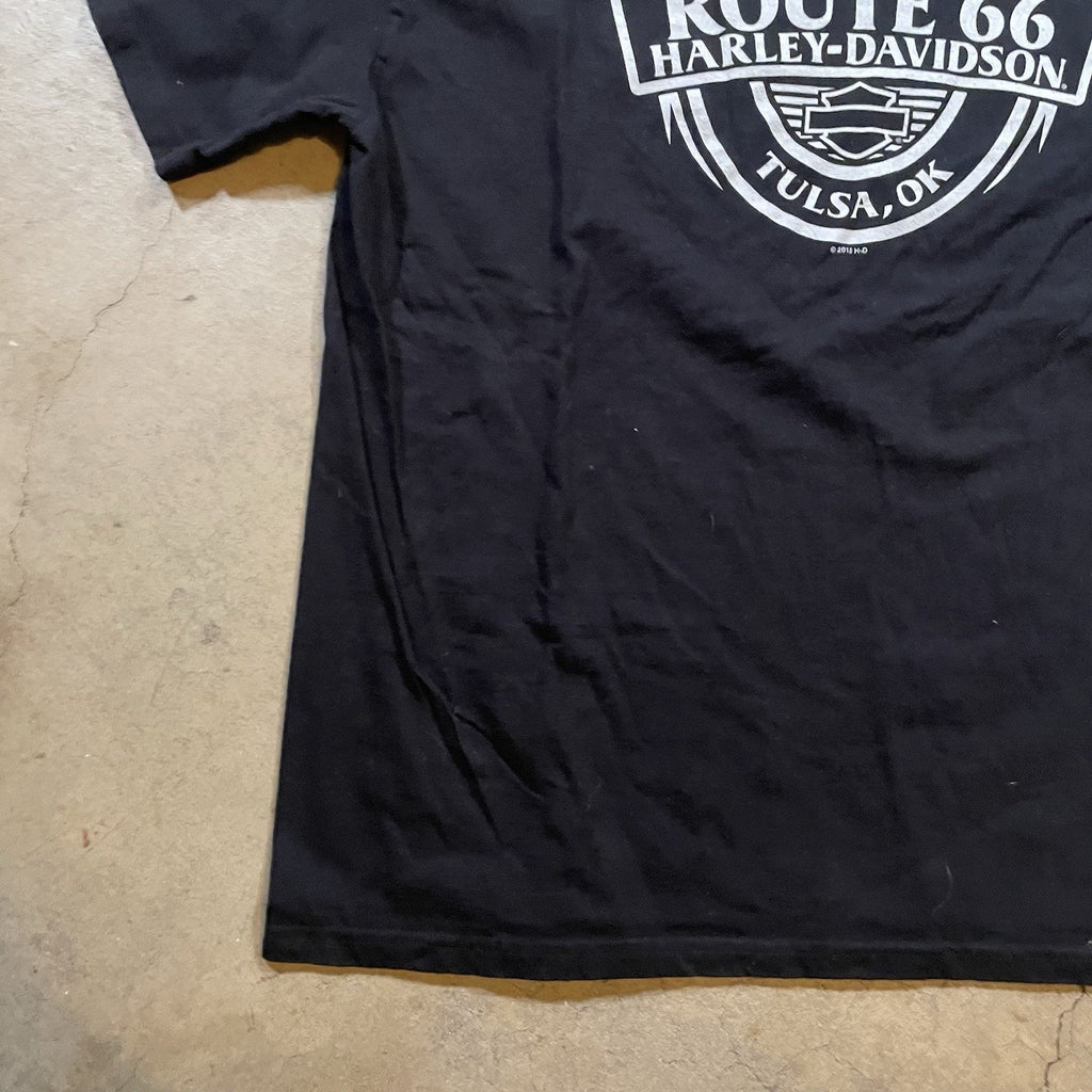 Harley Davidson 2xl black T-Shirt Route 66 Vintage
