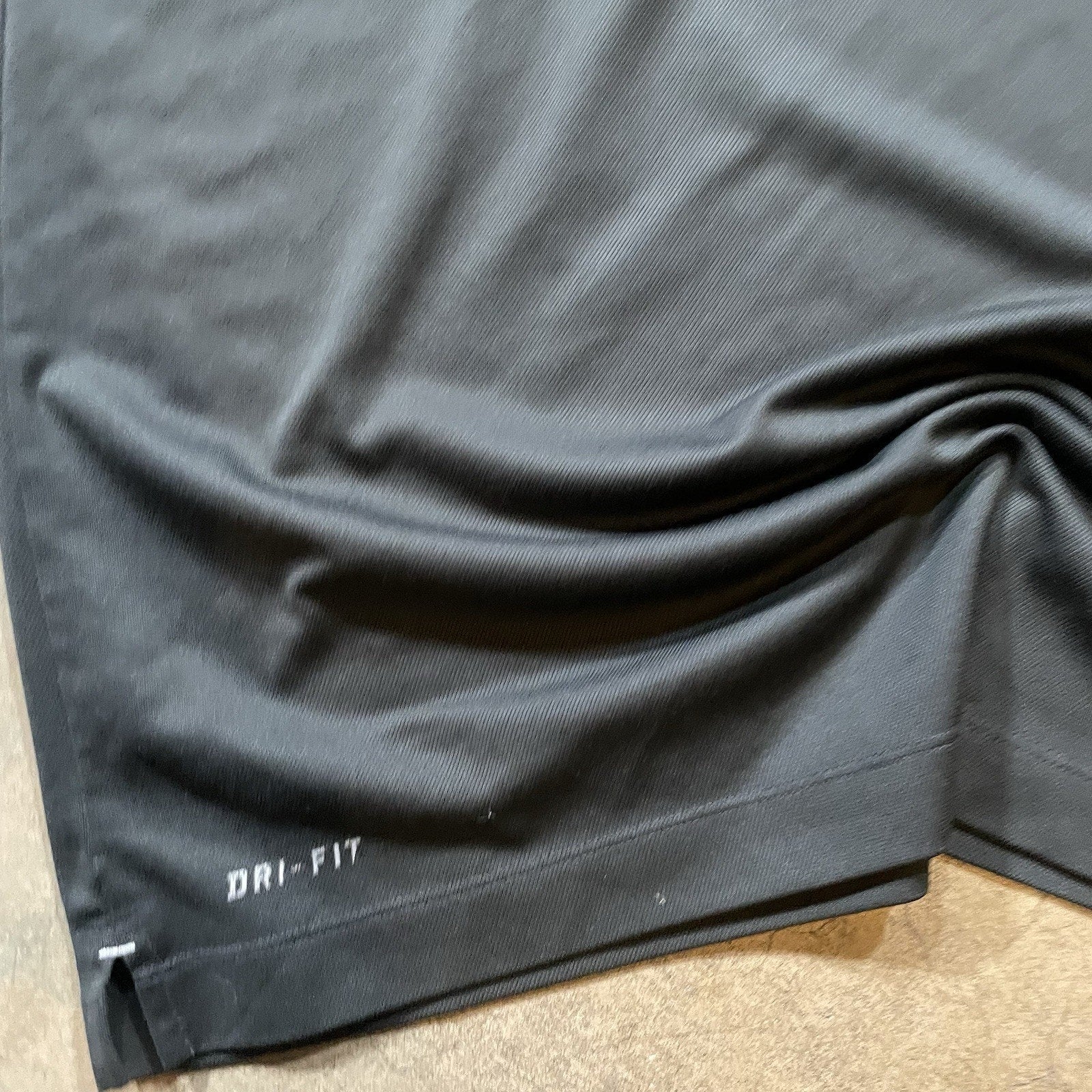 Nike Men’s TCU Horned Frogs Polo Shirt Dri-Fit Short Sleeve Grey Size XL