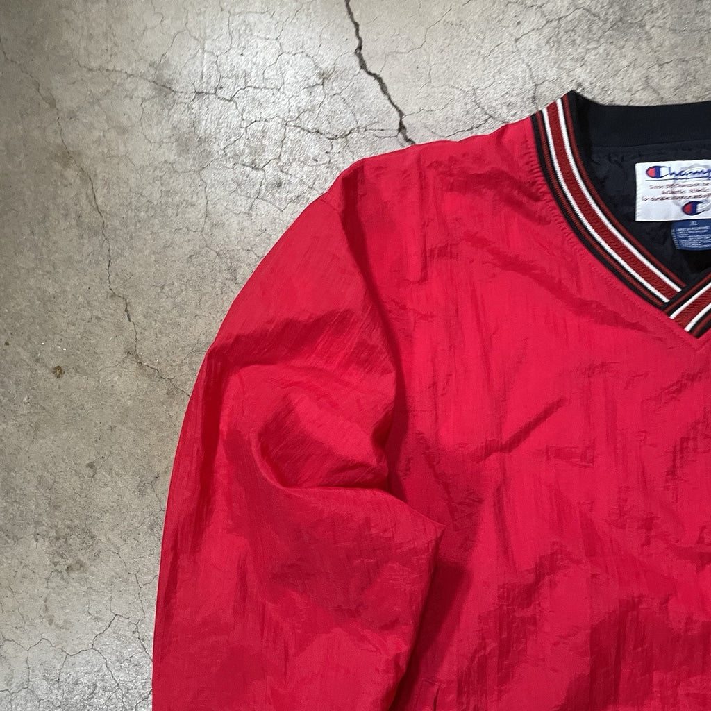 Vintage Wisconsin Badgers Men’s Champion Pullover Windbreaker Jacket XL NCAA