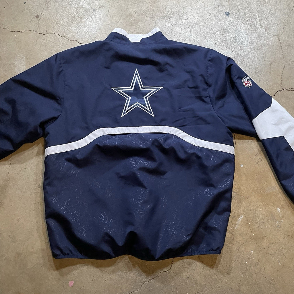 NFL Dallas Cowboys "Reebok On Field" XL Pullover Windbreaker Jacket