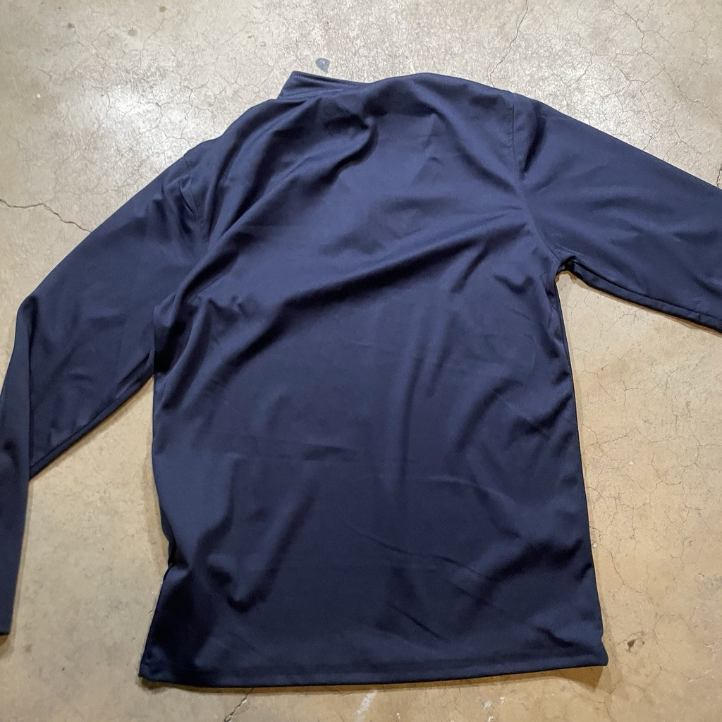 NBA Ultra Game Thunder OKC Mens Medium Navy Quarter-Zip Pullover