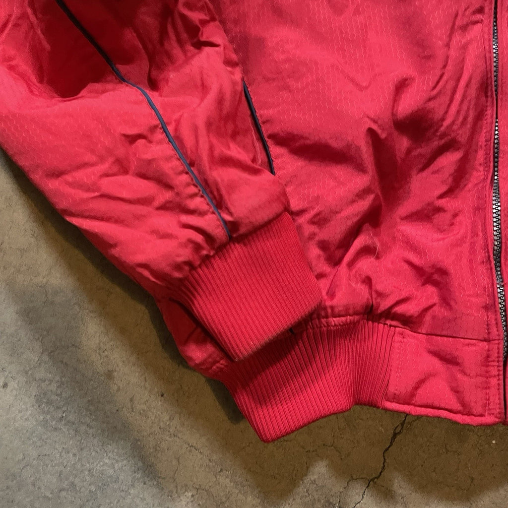 Majestic Athletic Angels Heavy Red Zip Up Jacket authentic collection XL