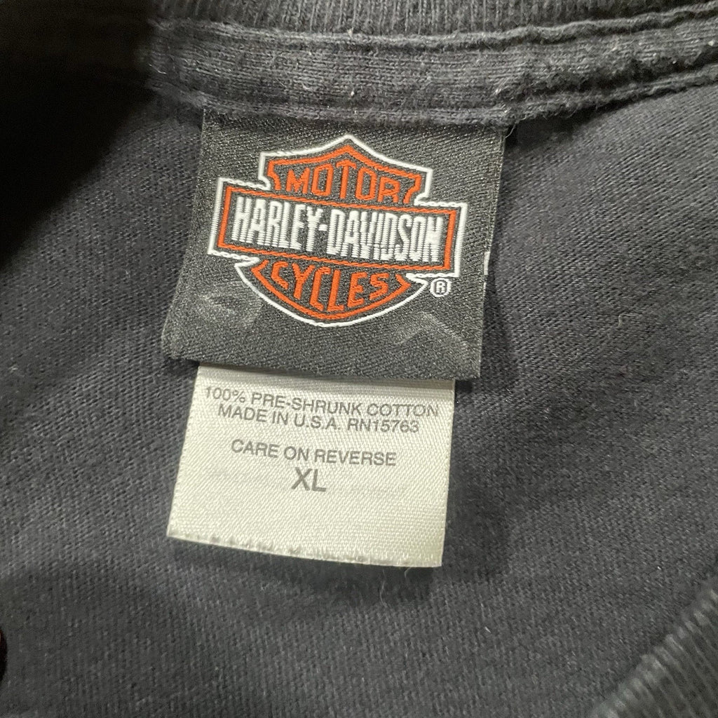Y2K 2005 Harley Davidson Dice Double Sided Shirt Men’s Size XL