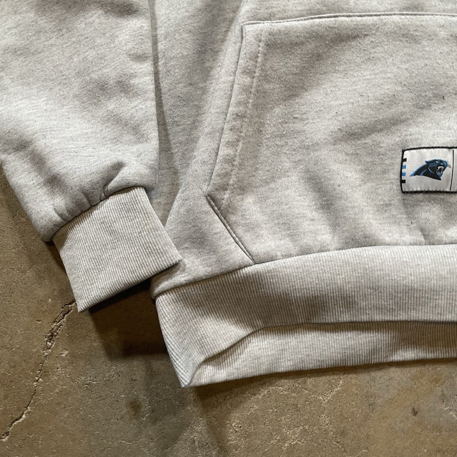 NFL Wear Hoodie Carolina Panthers Mens Sz S Embroidered