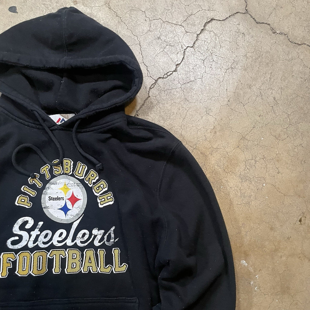New Pittsburgh Steelers Football Womens Size XL XLarge Black Hoodie