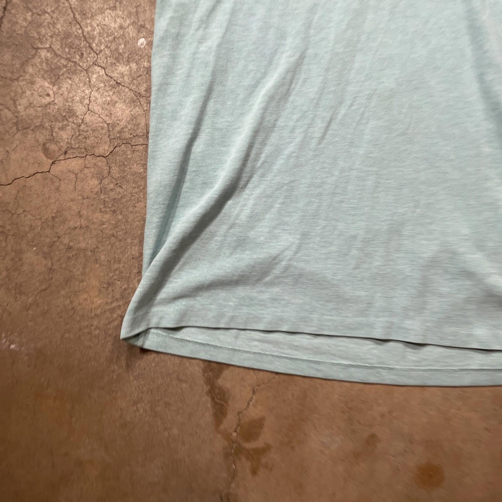 Lacoste Polo Shirt Mens L Blue Tennis Sports Golf Rugby