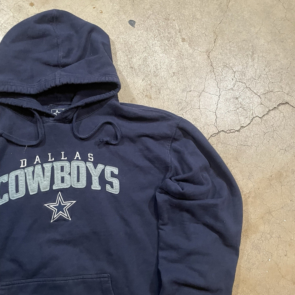 Dallas Cowboys NFL Team Apparel Pullover Hoodie Large Embroidered 2XL