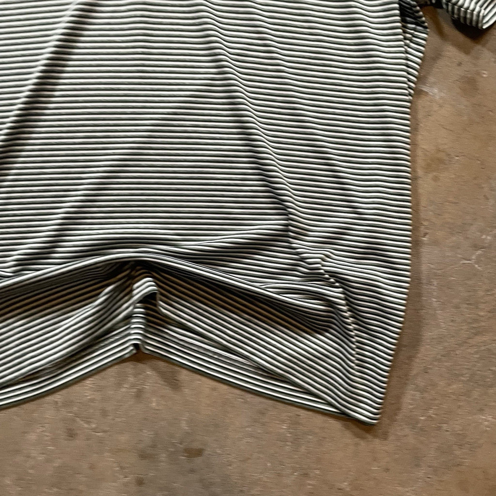 Cutter & Buck Polo NY Jets Men's Green & White Striped M