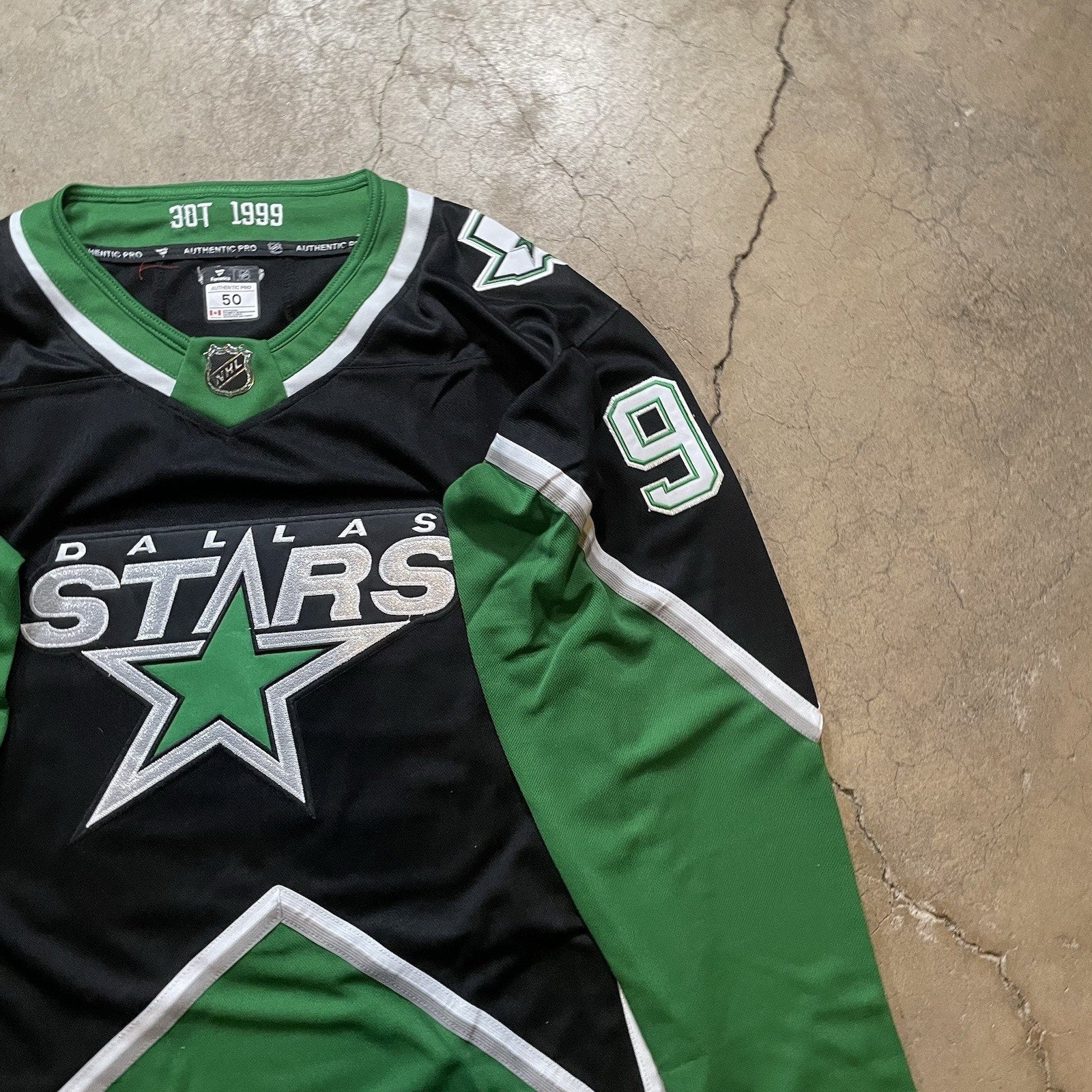 Dallas Stars Mikko Rantanen Alternate ‘99 Fanatics Hockey Jersey Size 50 M