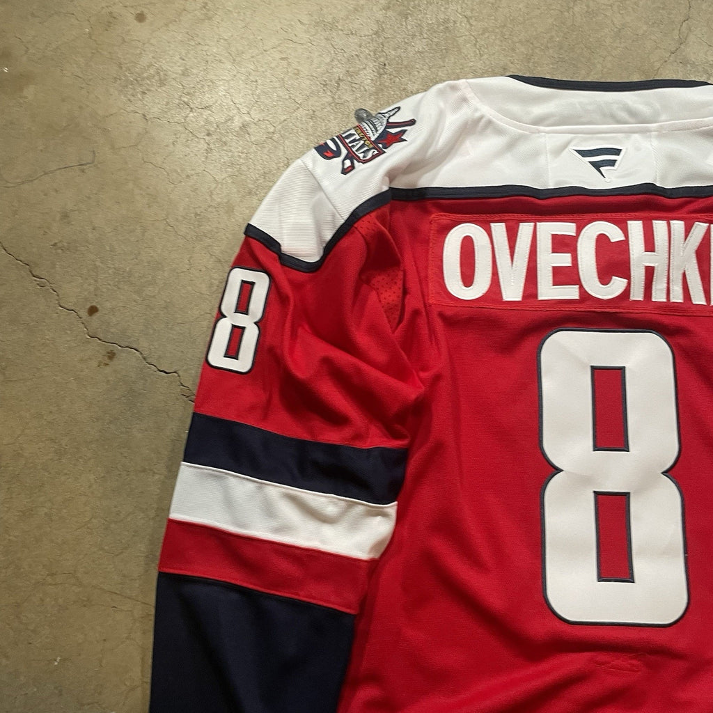 Brand New Ovechkin Red/Blue Screaming Eagle Lrg Washington Capitals Jersey