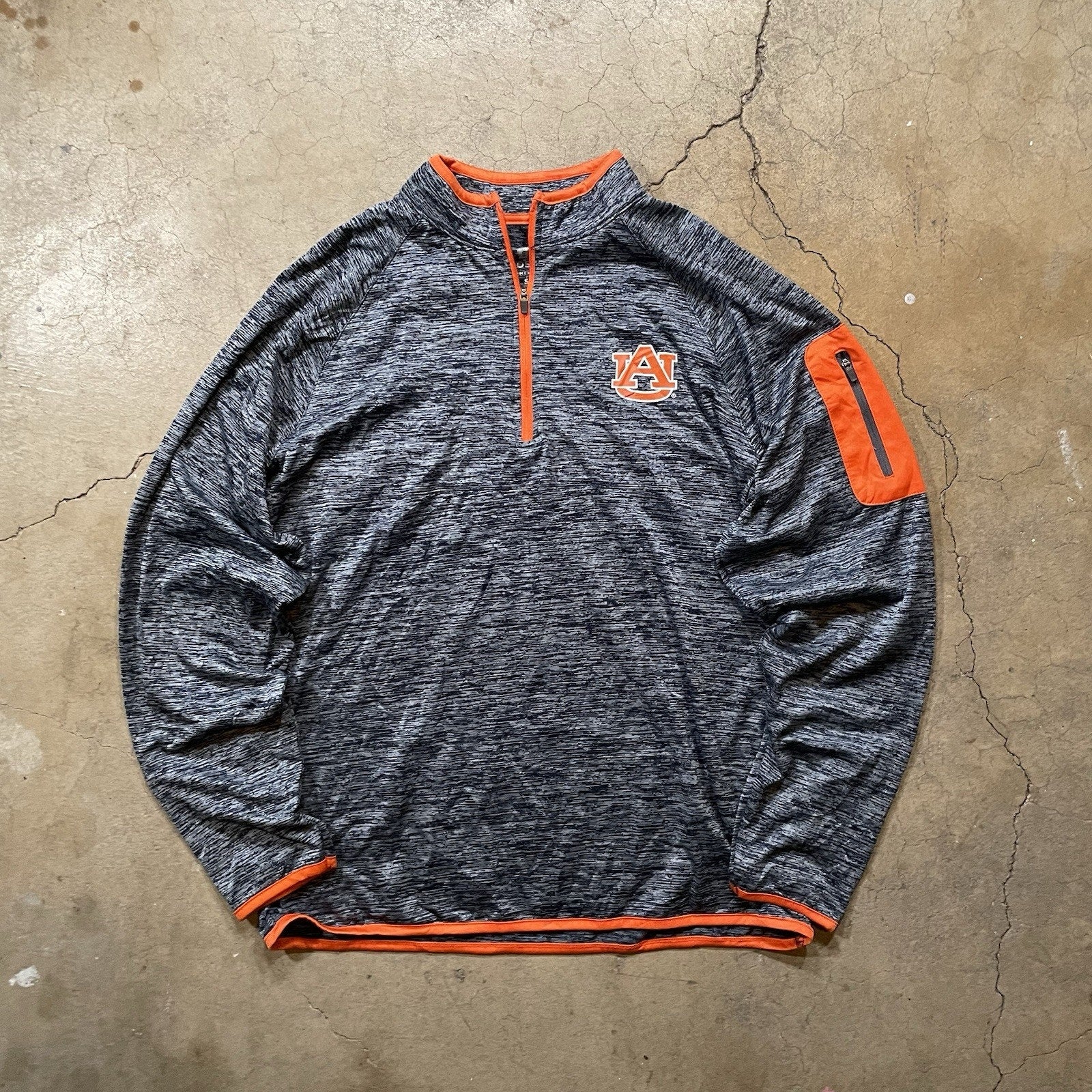 Auburn Tigers Navy Jacket Zip Up Mens S SEC Team NCAA Windbreaker