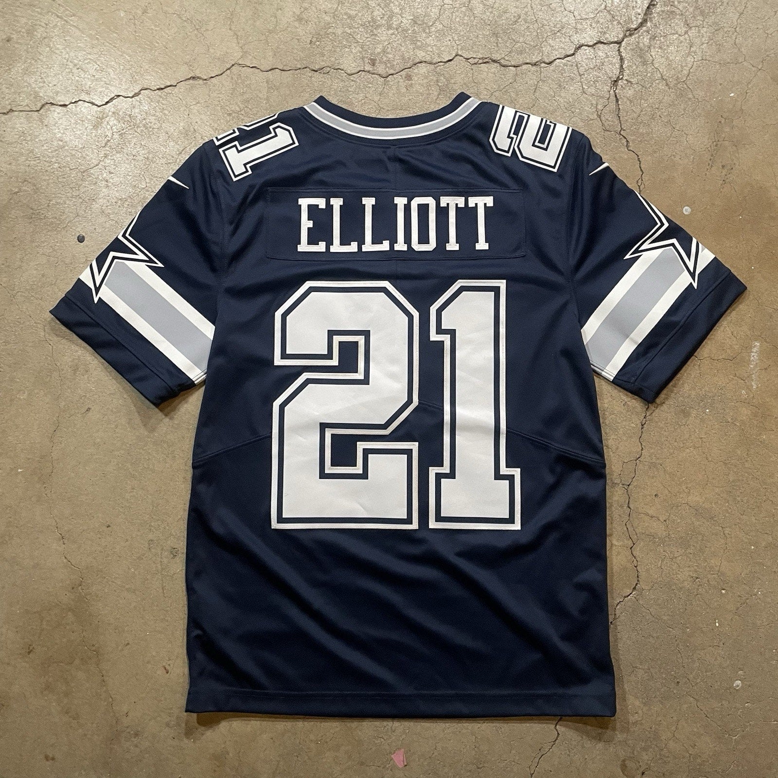Nike NFL Dallas Cowboys Ezekiel Elliot #21 football jersey shirt Adult Small