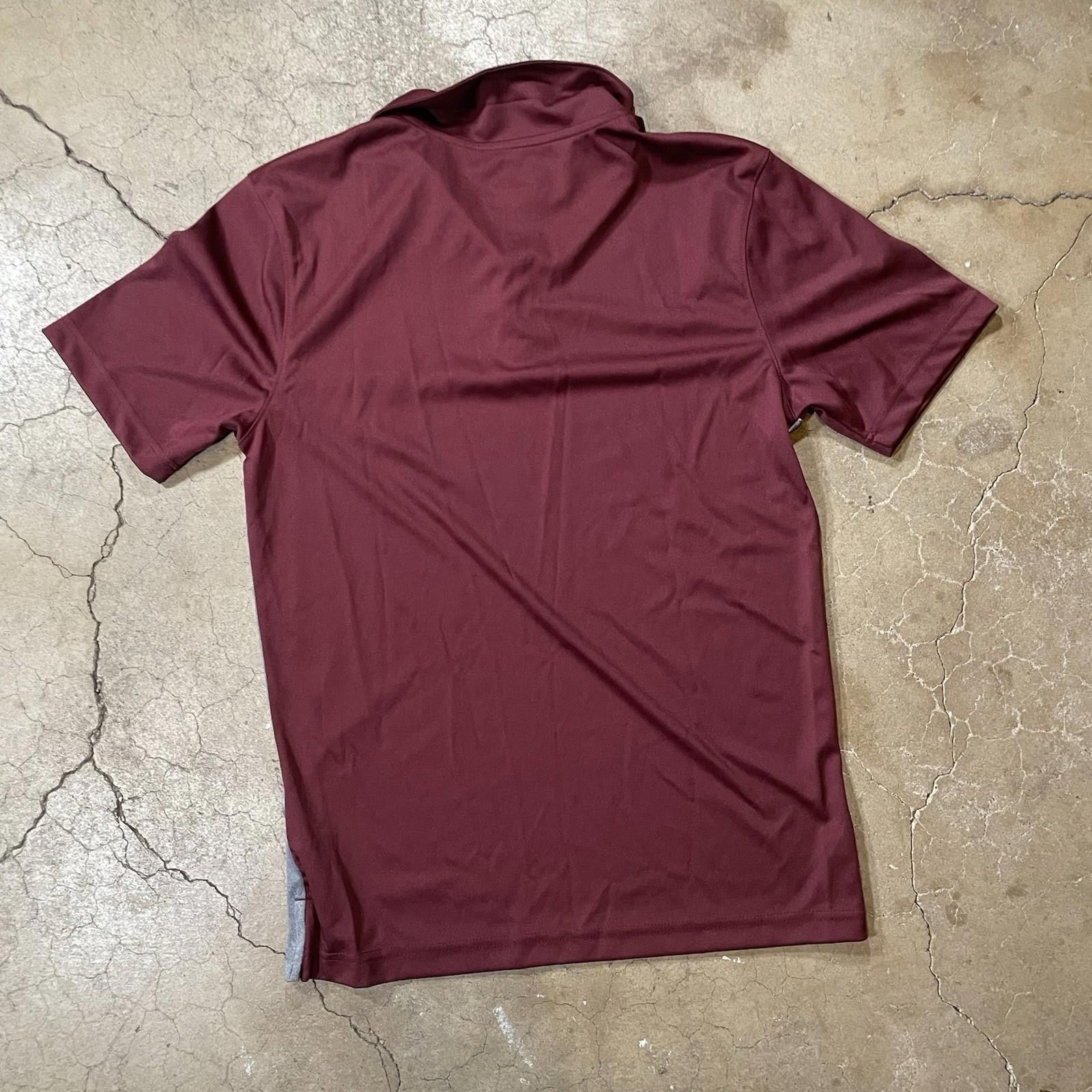 Mens Maroon Fanatics Texas A&M Aggies Polo Shirt- Size M