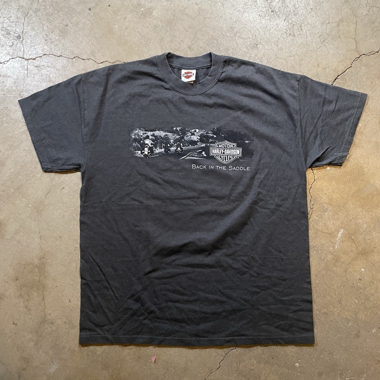 Vintage Harley Davidson Kona Ohio T-Shirt 2XL Biker 2 Sided