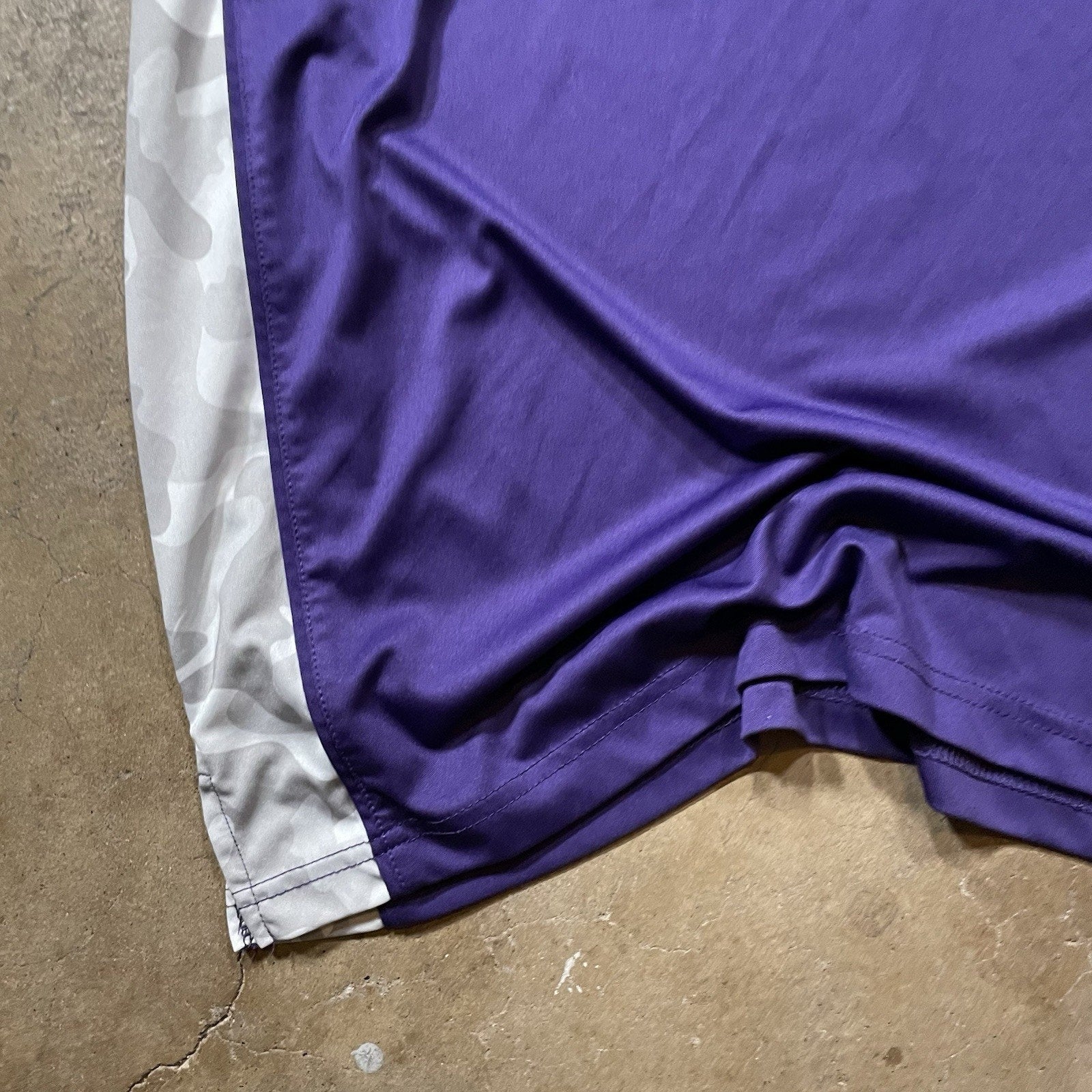 TCU Horned Frogs Colosseum Polo Men's Purple Used L