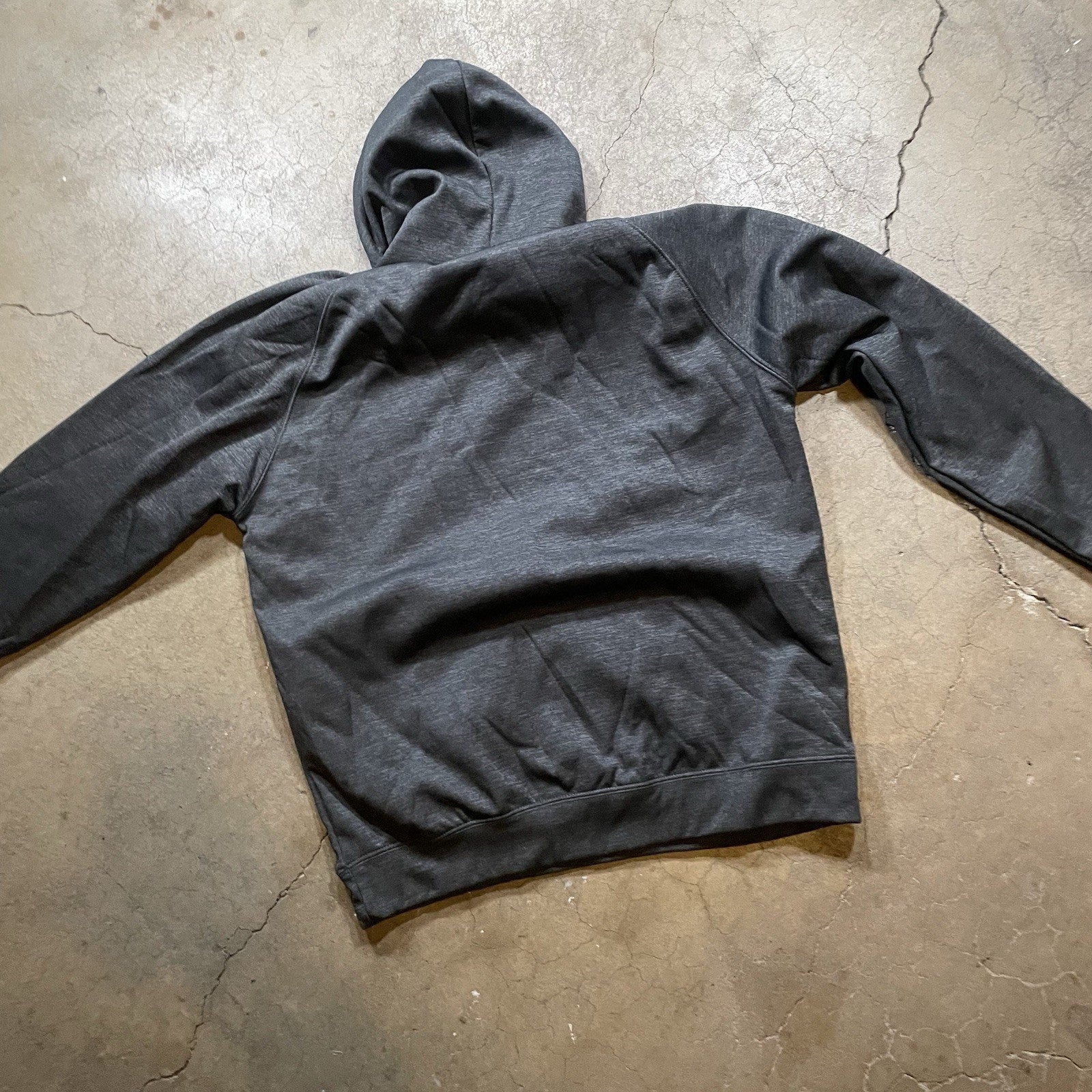 Men's Colosseum Grey Colorado Buffaloes Arch & Logo 3.0 Pullover Hoodie L