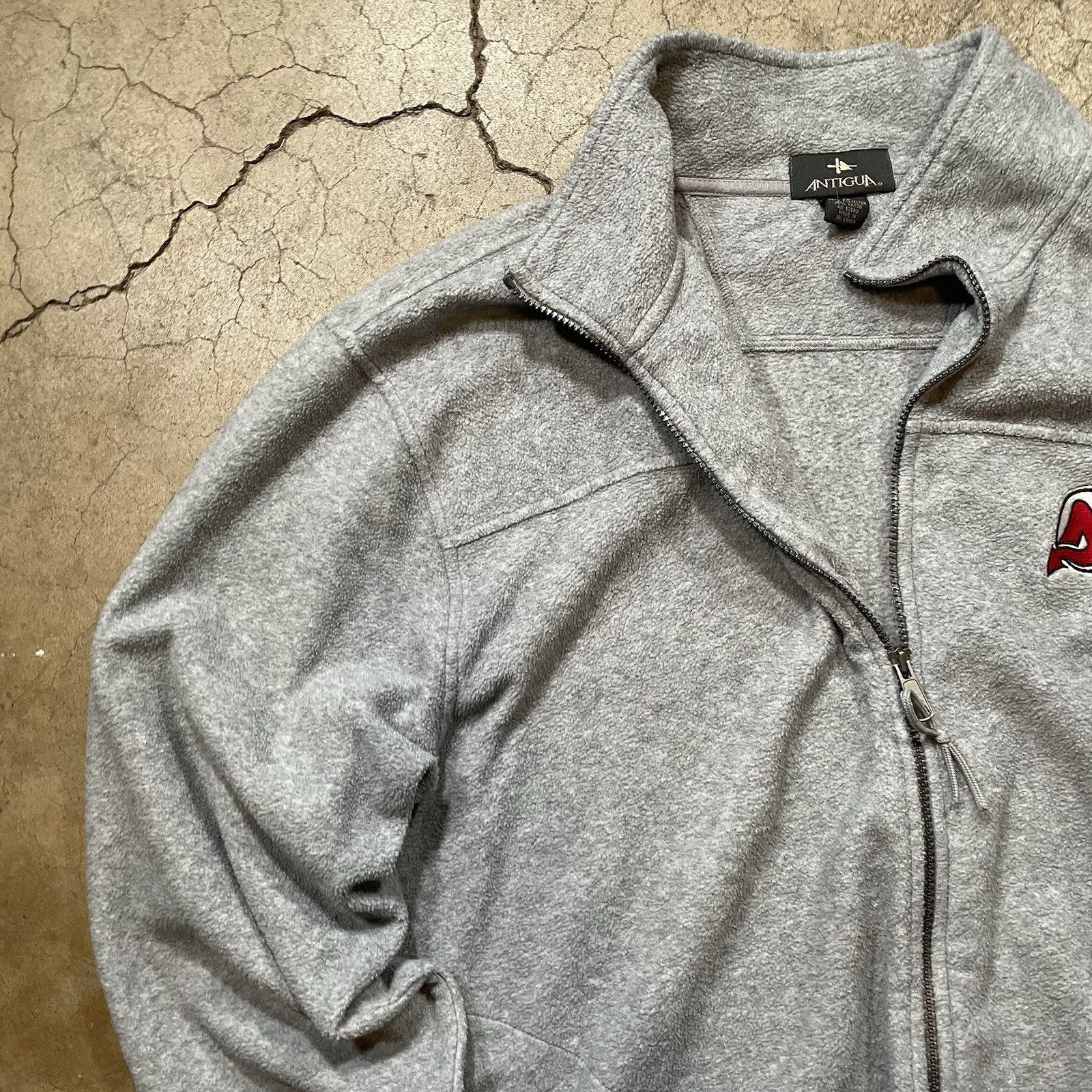 New Jersey Devils Sweater Mens XL Black NHL Quarter Zip