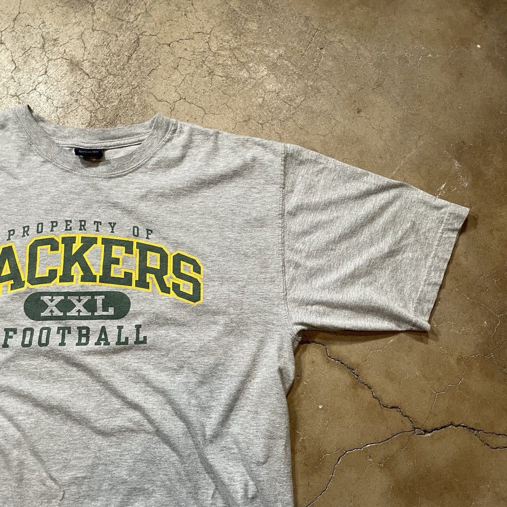 Vintage Green Bay Packers T-Shirt NFL Gridiron Reebok L